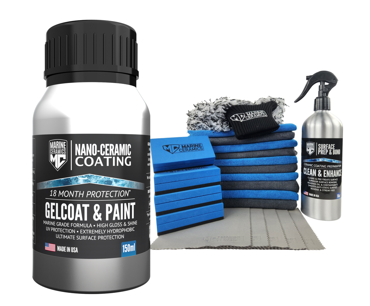 Gelcoat & Paint / 18-Month Protection - BUNDLE (Premium Ceramic Coating)