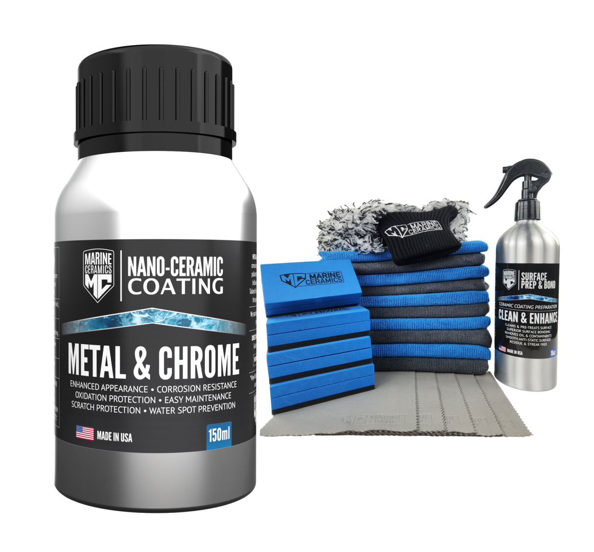 Metal & Chrome - BUNDLE (Premium Ceramic Coating)