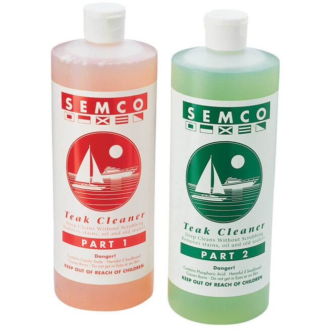2-Part Heavy Duty Teak Cleaner – 2 Quarts