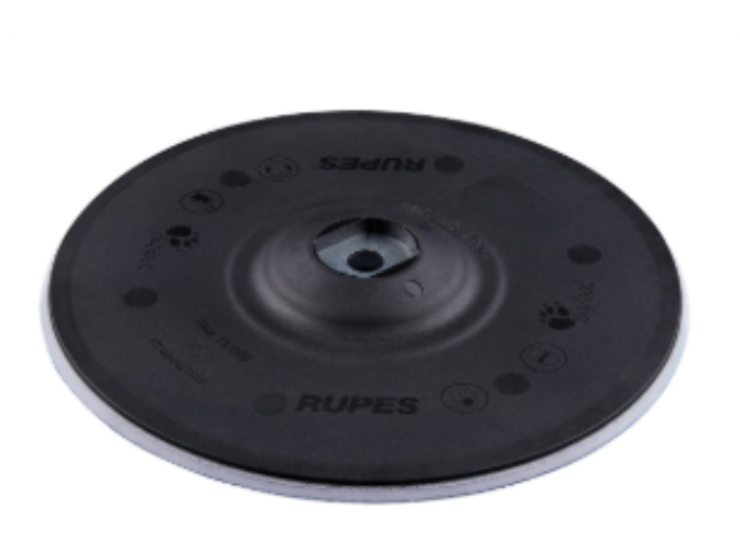 Precision Pro Backing Plate - 150mm / 6″ Velcro - M8 Bolt & Shroud Lubricant Included