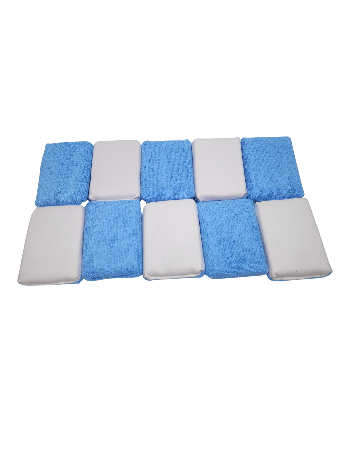 Dual-Sided Ceramic Applicator Pad - Microsuede / Microfiber with Plastic Liner
