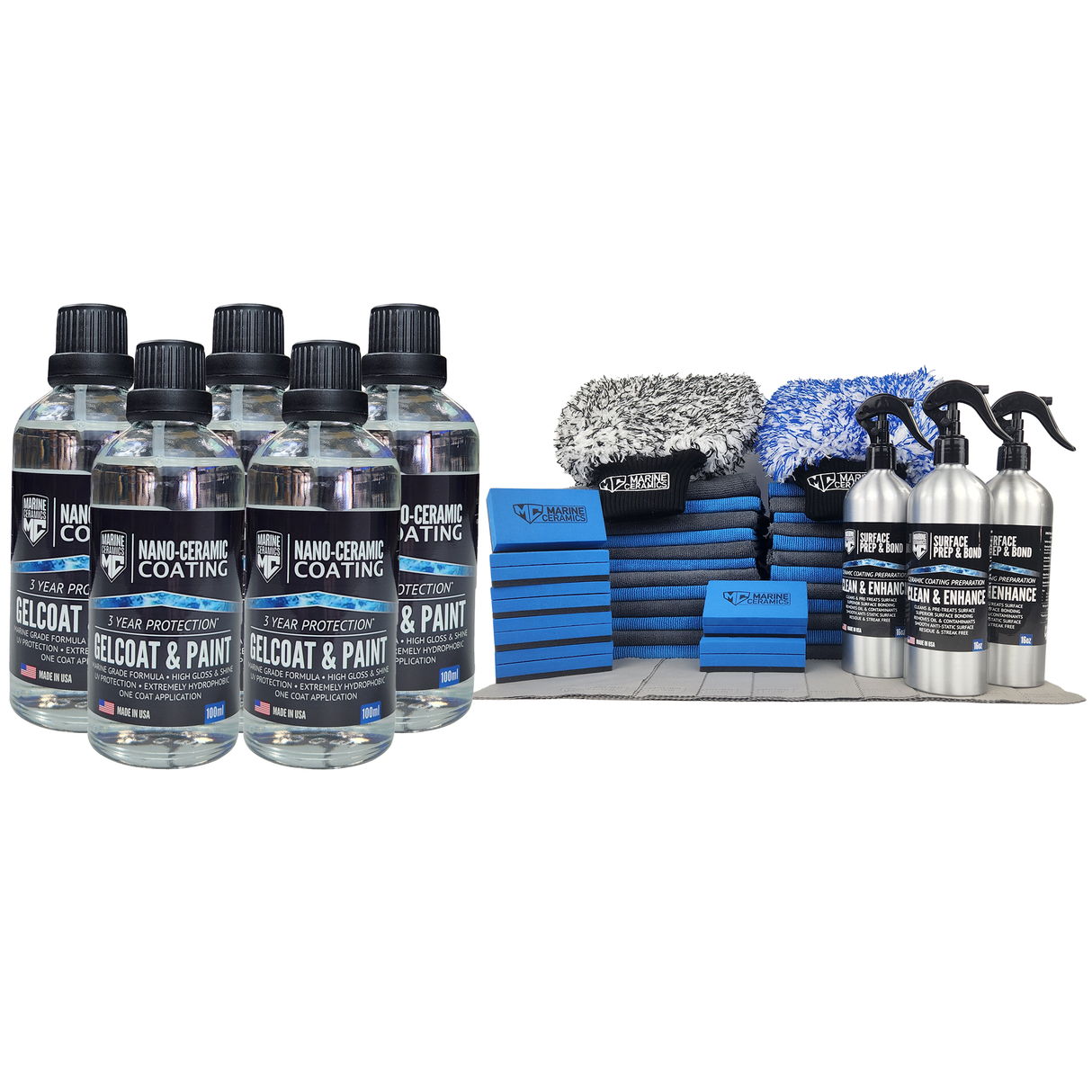 Gelcoat & Paint / 3-Year Protection -BUNDLE (Premium Ceramic Coating)
