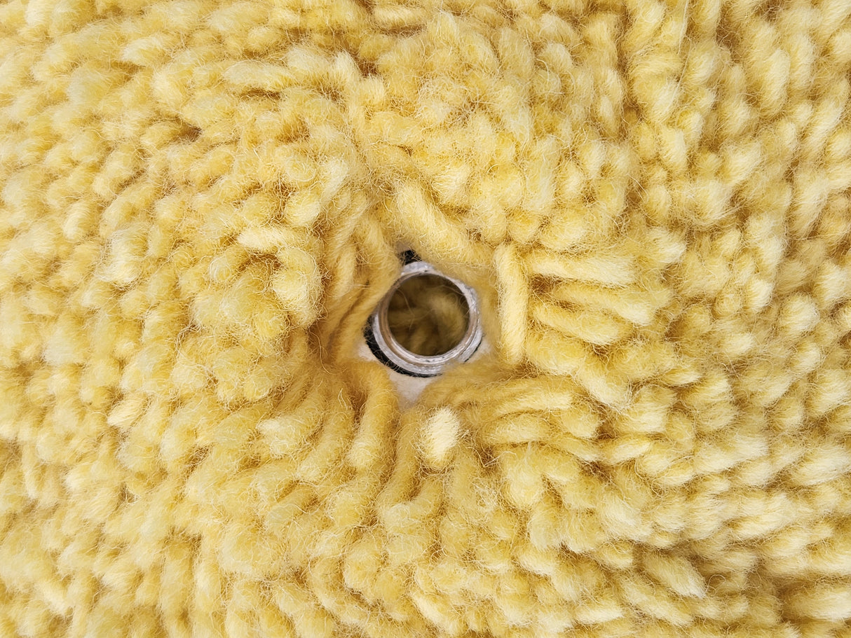 8” x 1.5” Wool Blend (80/20) Pad, Double-Sided Compound & Polishing (Professional Series)