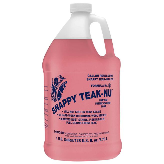 Two-Step Teak Cleaning - Neutralizer - Part Two - Gallon