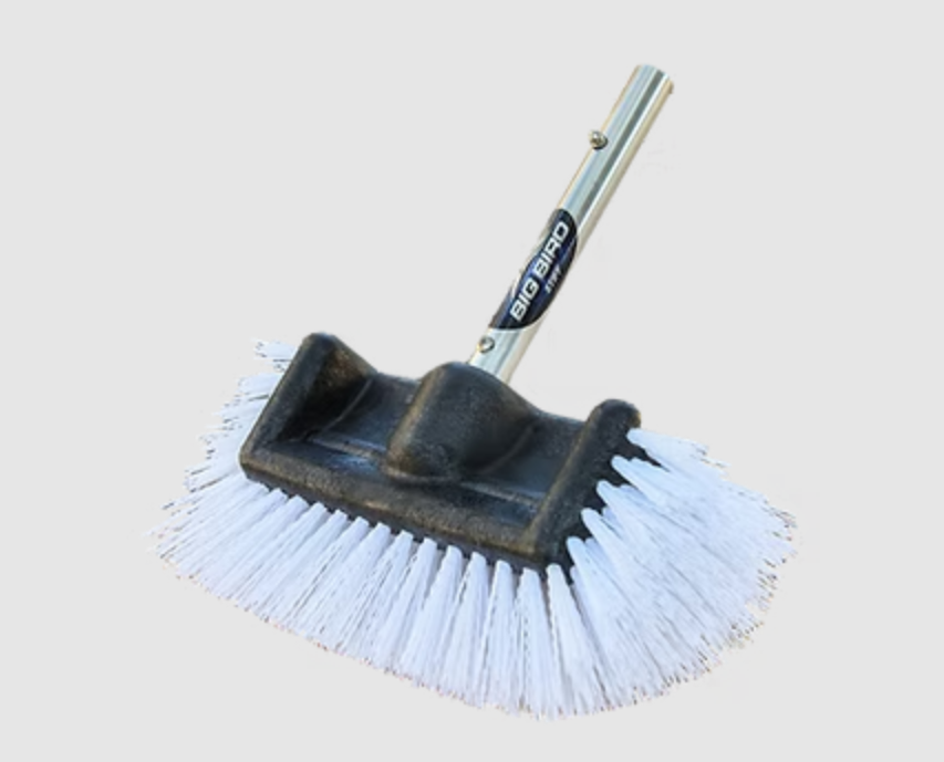 Big Bird Brush Stiff (White)