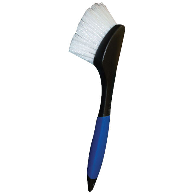 Stiff Deck Brush with Long Handle