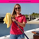 TD Mops Palm Beach Reach Carbon Fiber Extension Handle