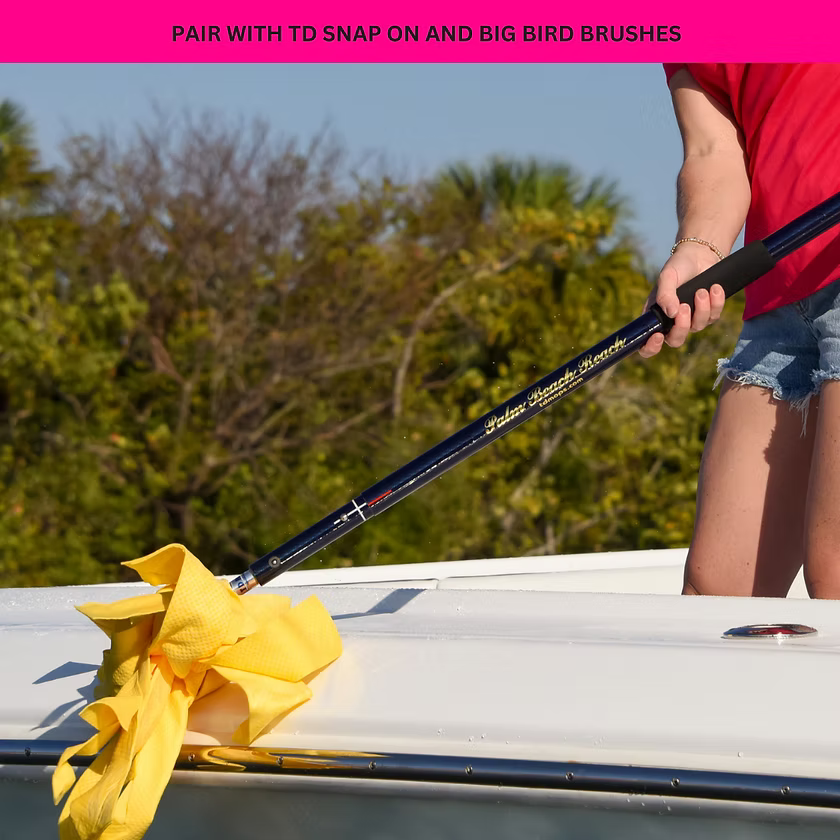 TD Mops Palm Beach Reach Carbon Fiber Extension Handle