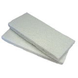 Fine Scrubber Pads - White - 2-Pack