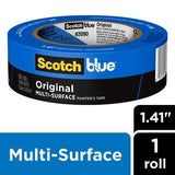 3M ScotchBlue™ Original Multi-Surface Painter's Tape #2090 - (Single roll)