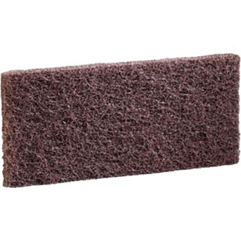 3M Doodlebug Brown Scrub and Strip Utility Pad #8541