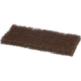 3M Doodlebug Brown Scrub and Strip Utility Pad #8541