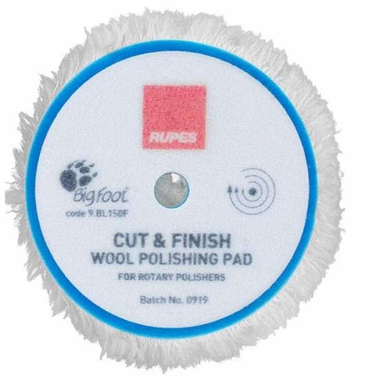 Cut & Finish Wool Polishing Pad - 150mm