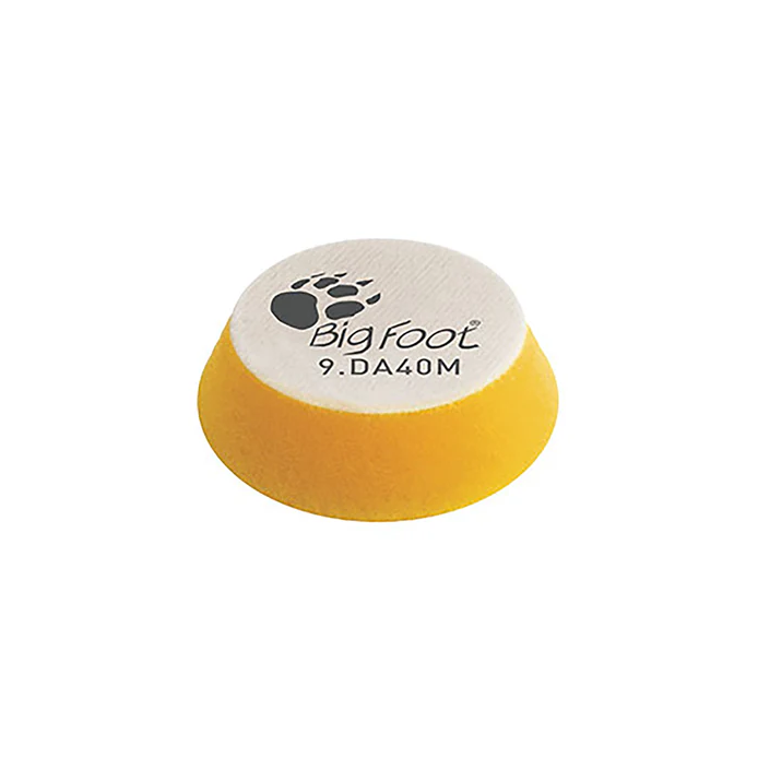 D-A Fine Foam Polishing Pad - 40mm - Yellow