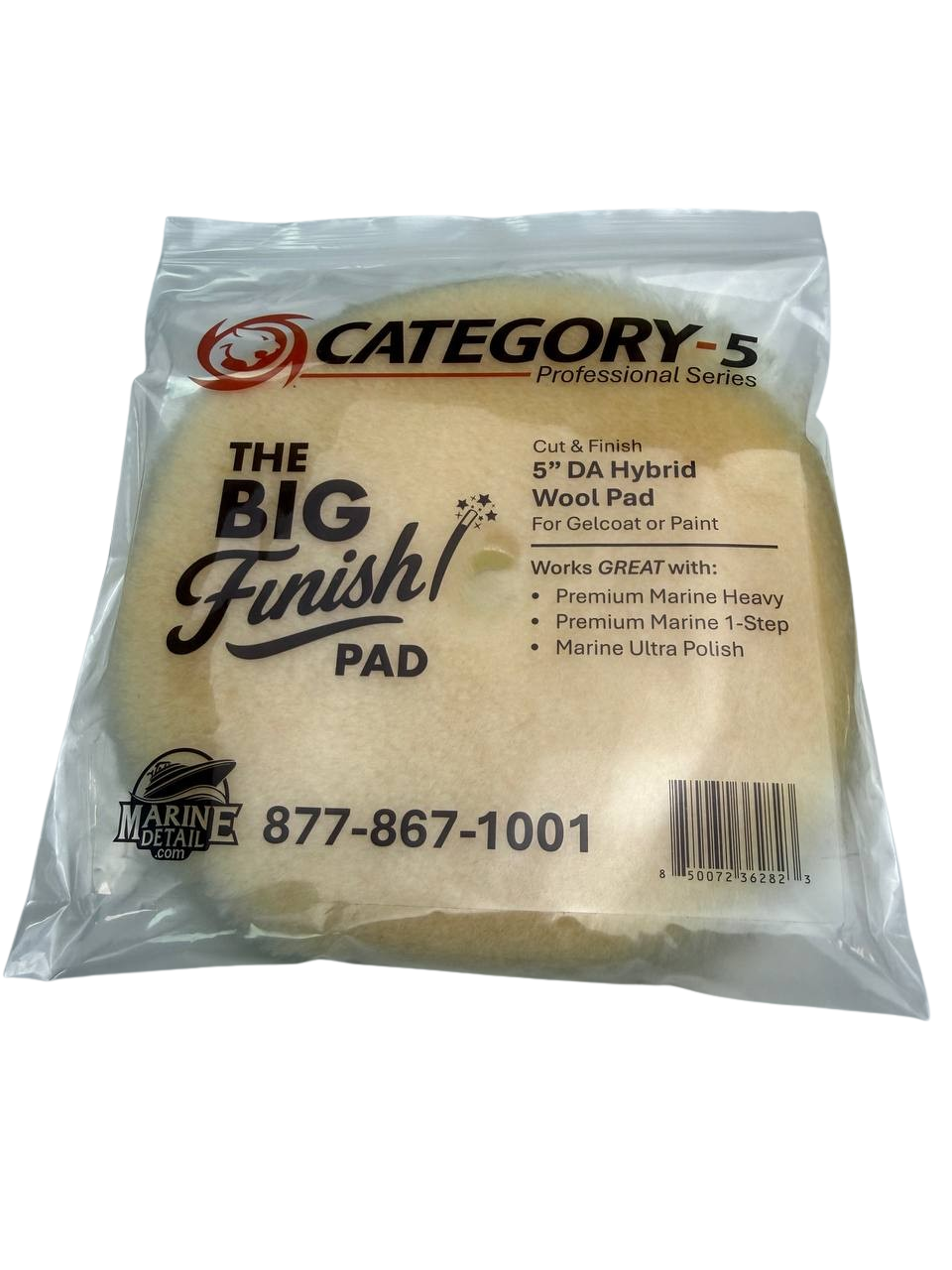 The BIG Finish!  Hybrid Wool Pad (Professional Series)