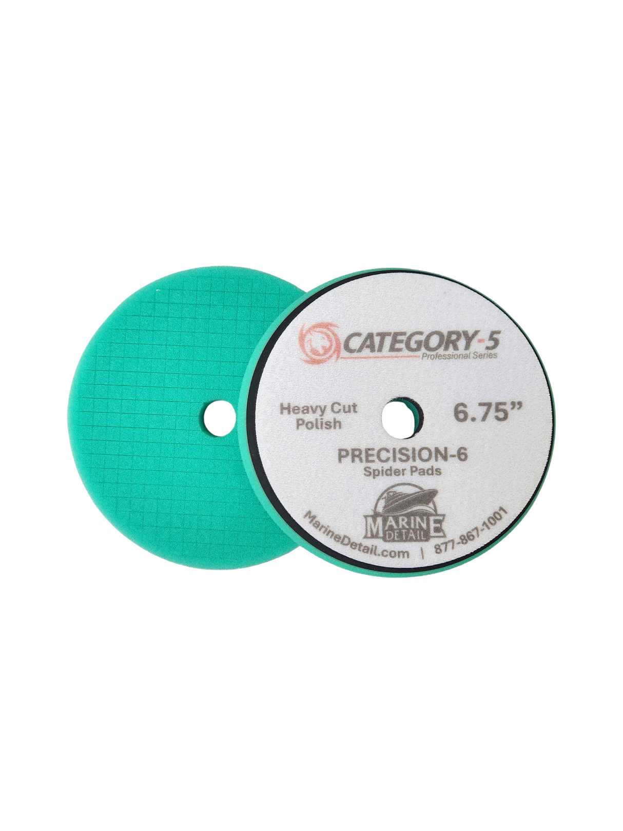 6.75" Precision-6 "Spider Pad" (Heavy Cut / Polish) - Professional Series