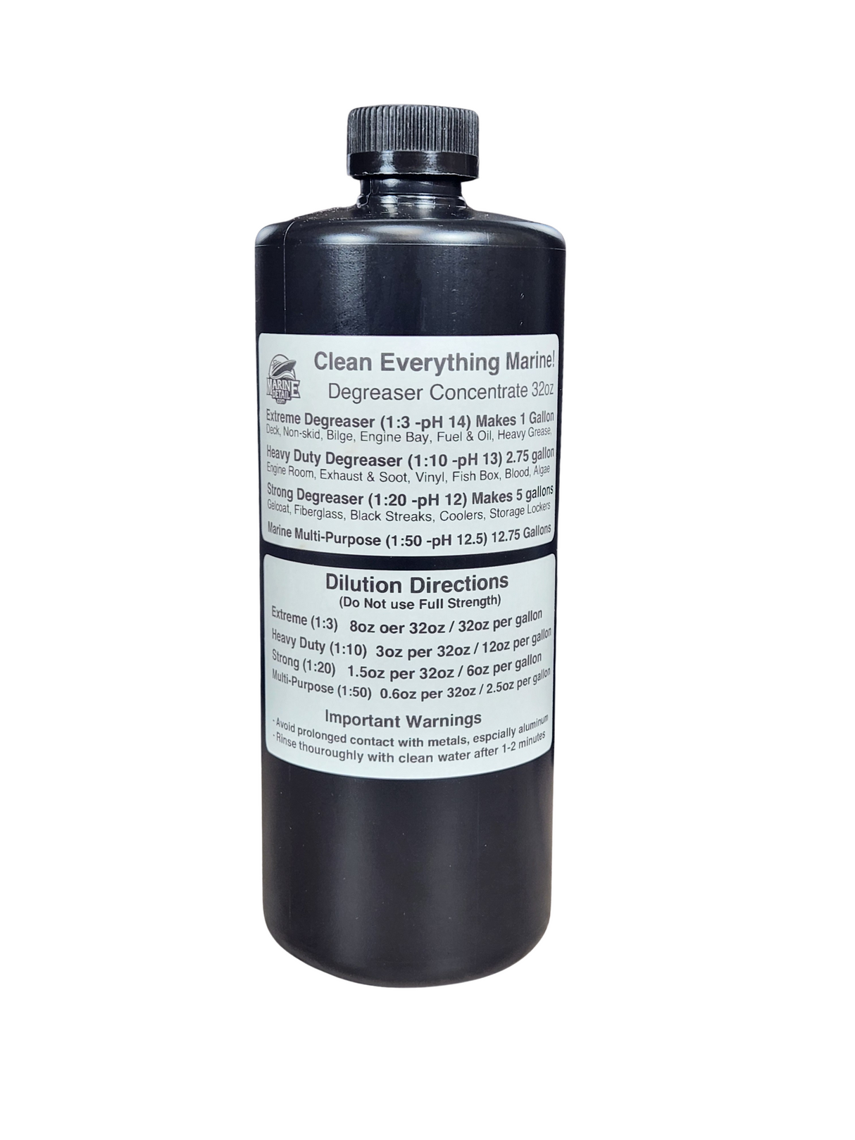 Clean Everything Marine! (4-in-1 Super Concentrated Degreaser / Cleaner - 32oz)