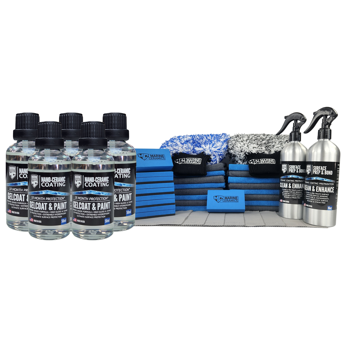 Gelcoat & Paint / 18-Month Protection - BUNDLE (Premium Ceramic Coating)