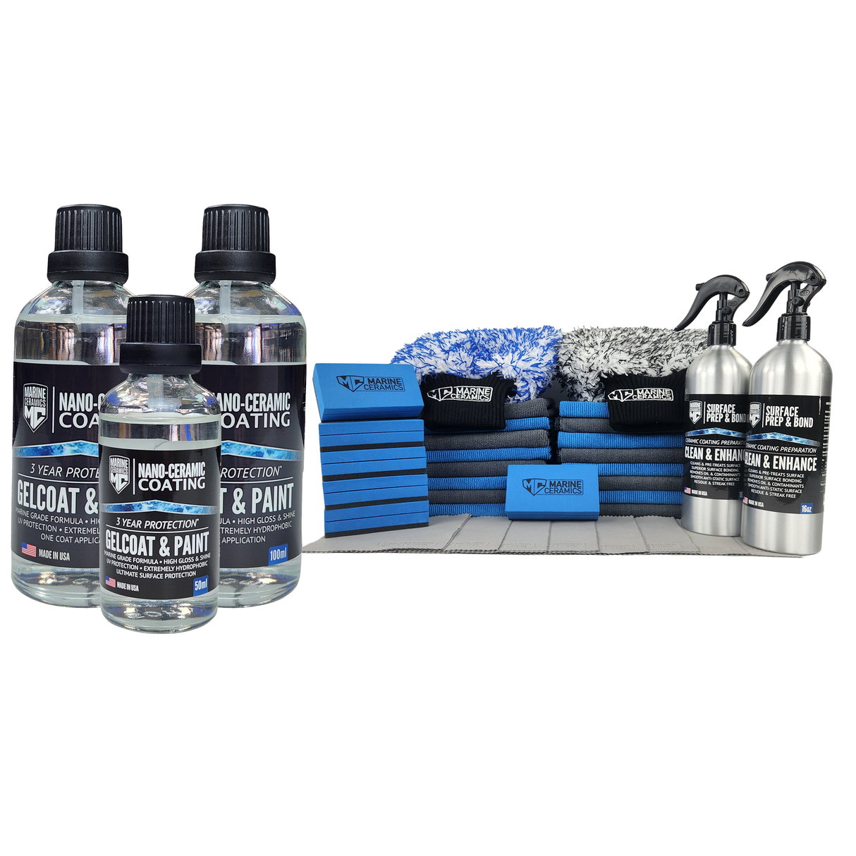 Gelcoat & Paint / 3-Year Protection -BUNDLE (Premium Ceramic Coating)