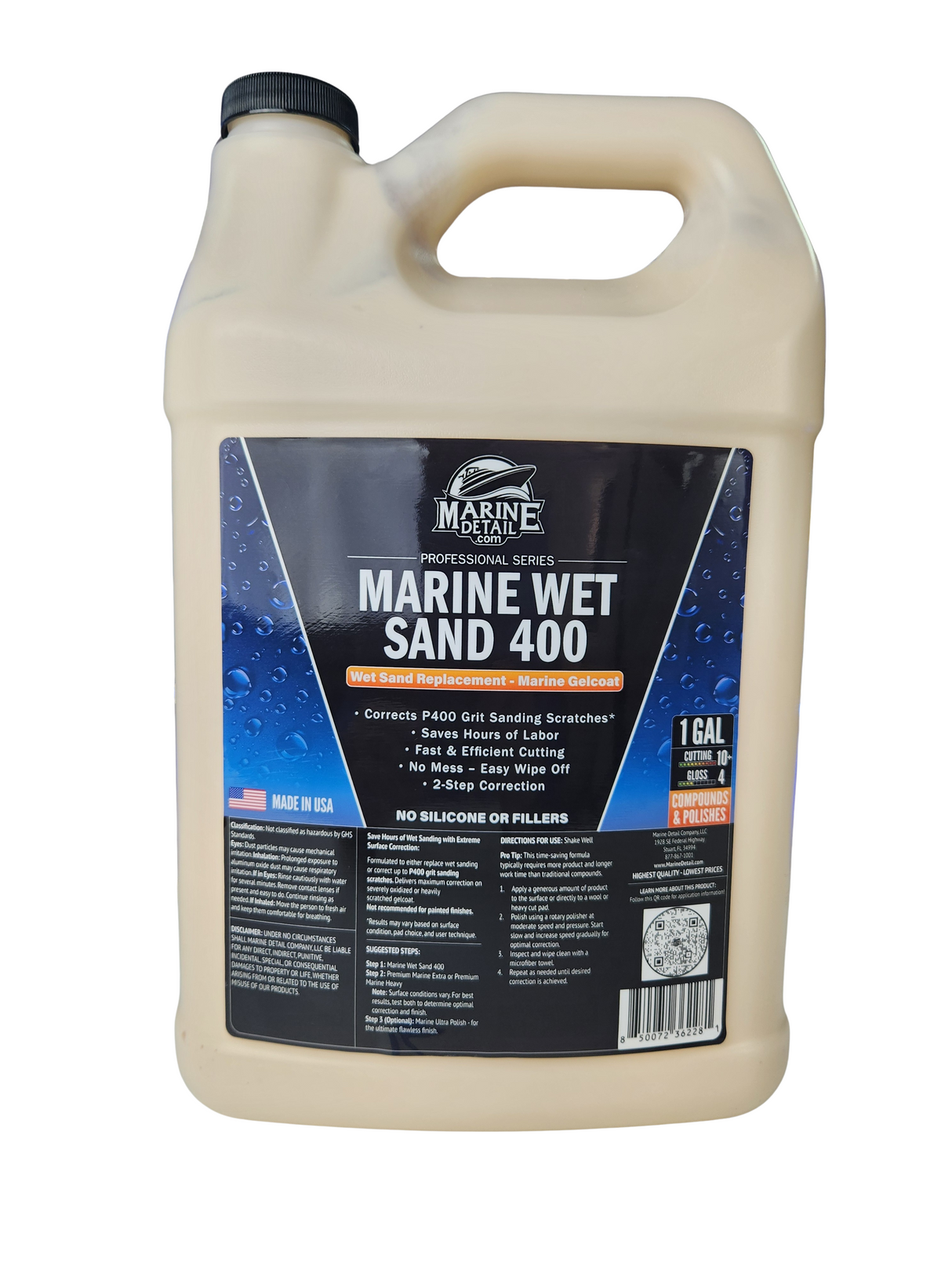 Marine Wet Sand 400 - Wet Sanding Replacement (Professional Series)