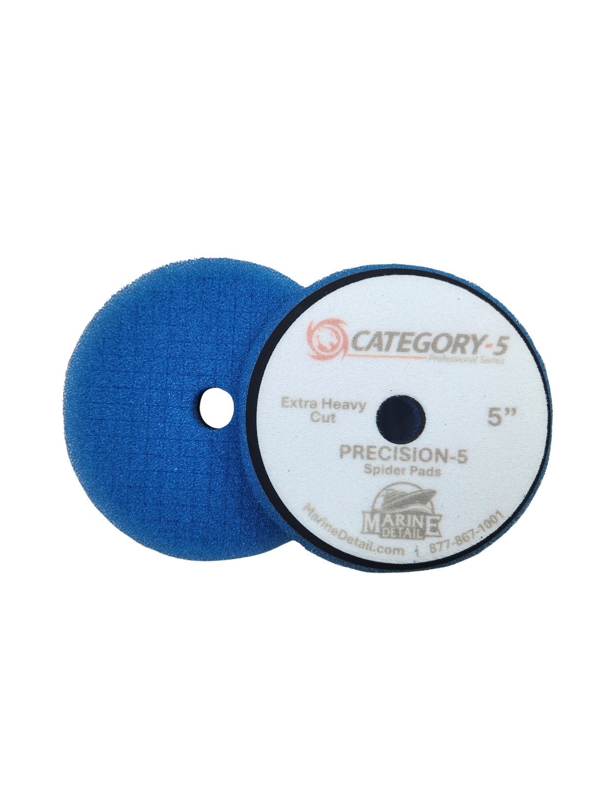 5" Precision-5 "Spider Pad" (Extra Heavy Cut) - Professional Series