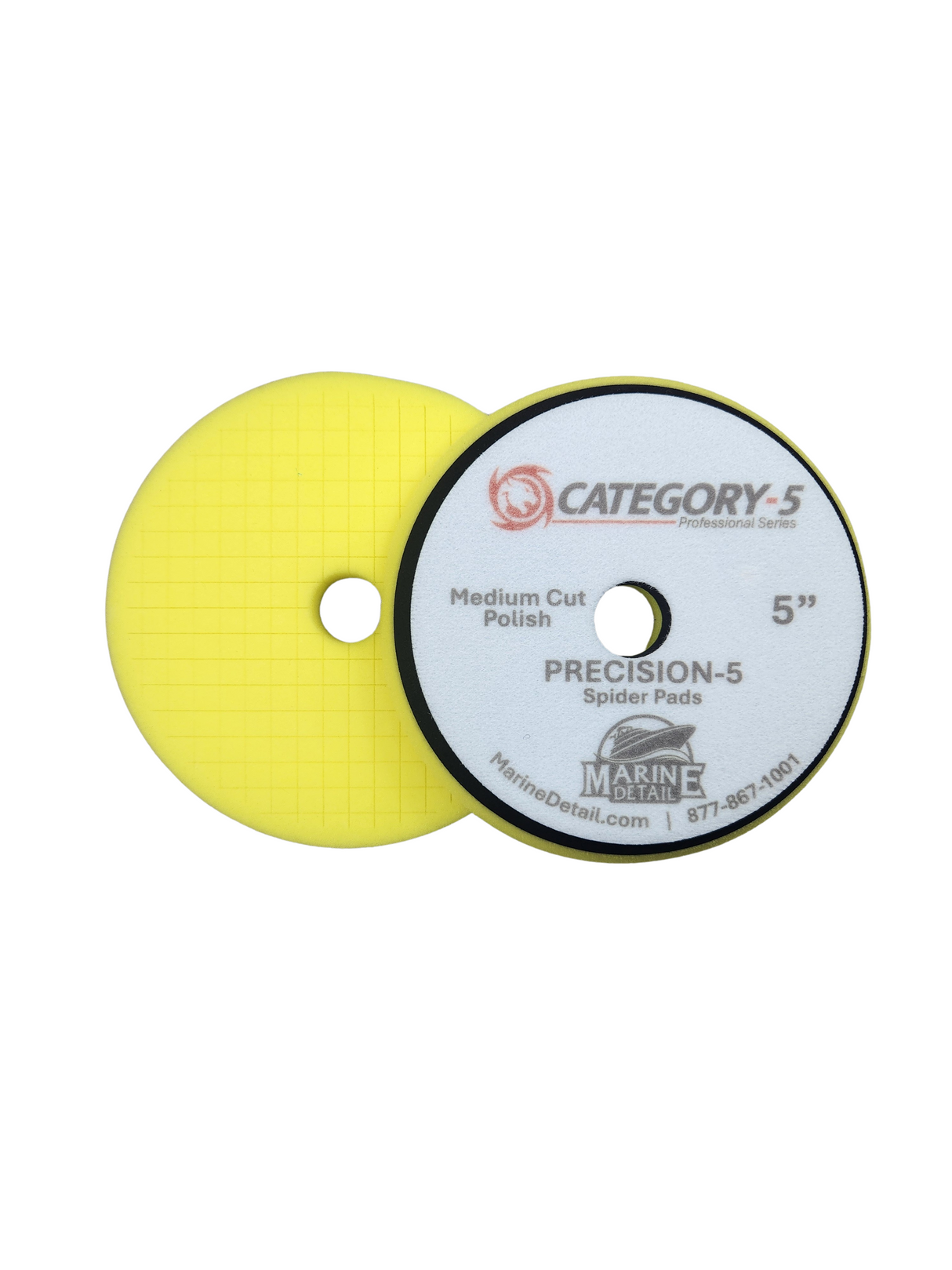5" Precision-5 "Spider Pad" (Medium Cut / Polish) - Professional Series