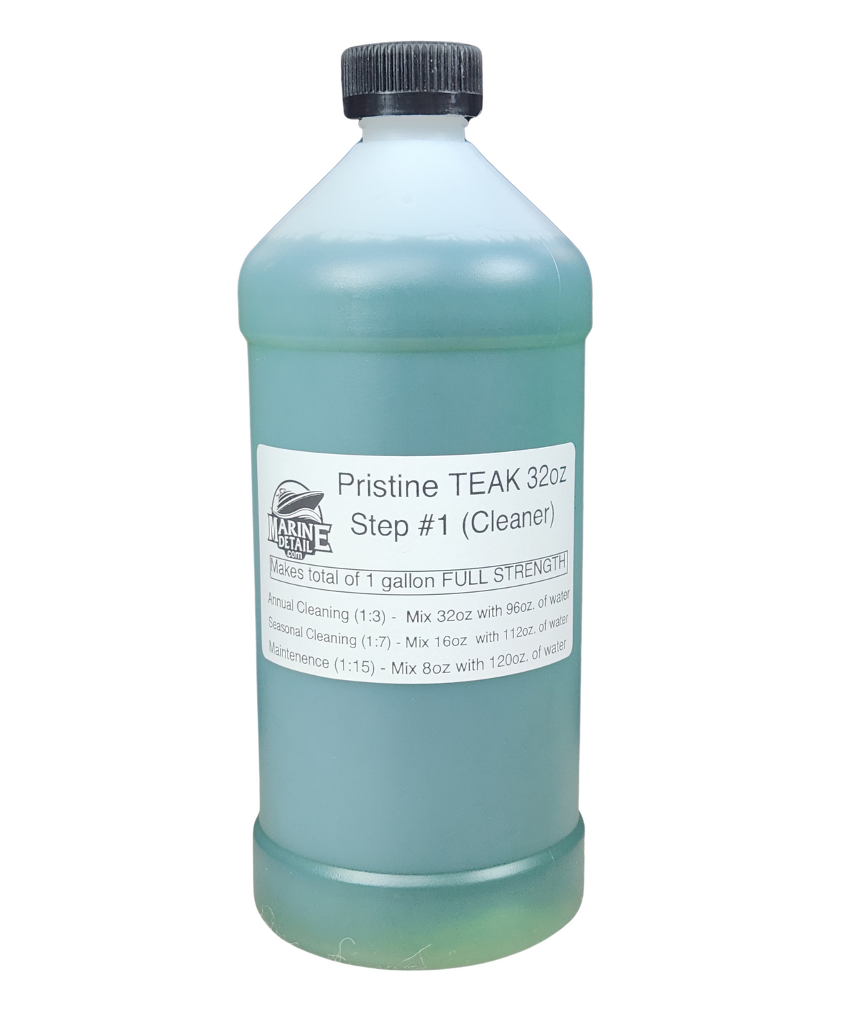 Pristine TEAK – Step 1: Deep Teak Cleaner (32oz Bottle)