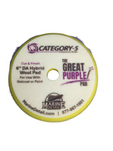 The GREAT Purple! Pad — Hybrid Wool Cut & Finish Pad for DA Polishers
