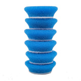 RUPES D-A Coarse Foam Pad (6pk)- 1.5" / 40mm - Blue, #9.DA40H