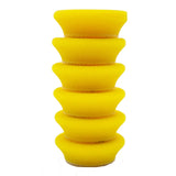 RUPES D-A Fine Foam Polishing Pad (6pk)- 1.5" / 40mm - Yellow, #9.DA40M